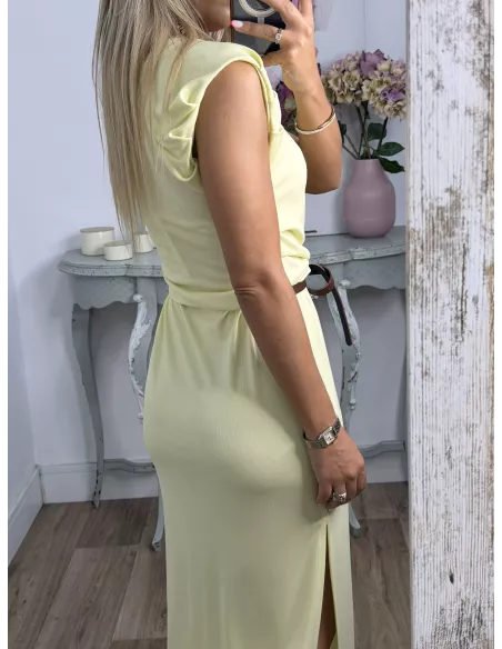 Vestido Santafe amarillo