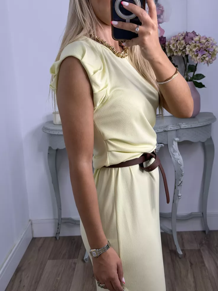 Vestido Santafe amarillo