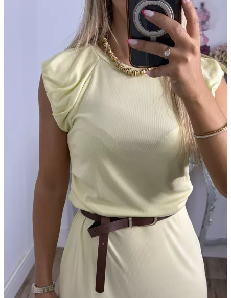 Vestido Santafe amarillo