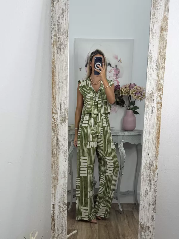 Conjunto Indara verde