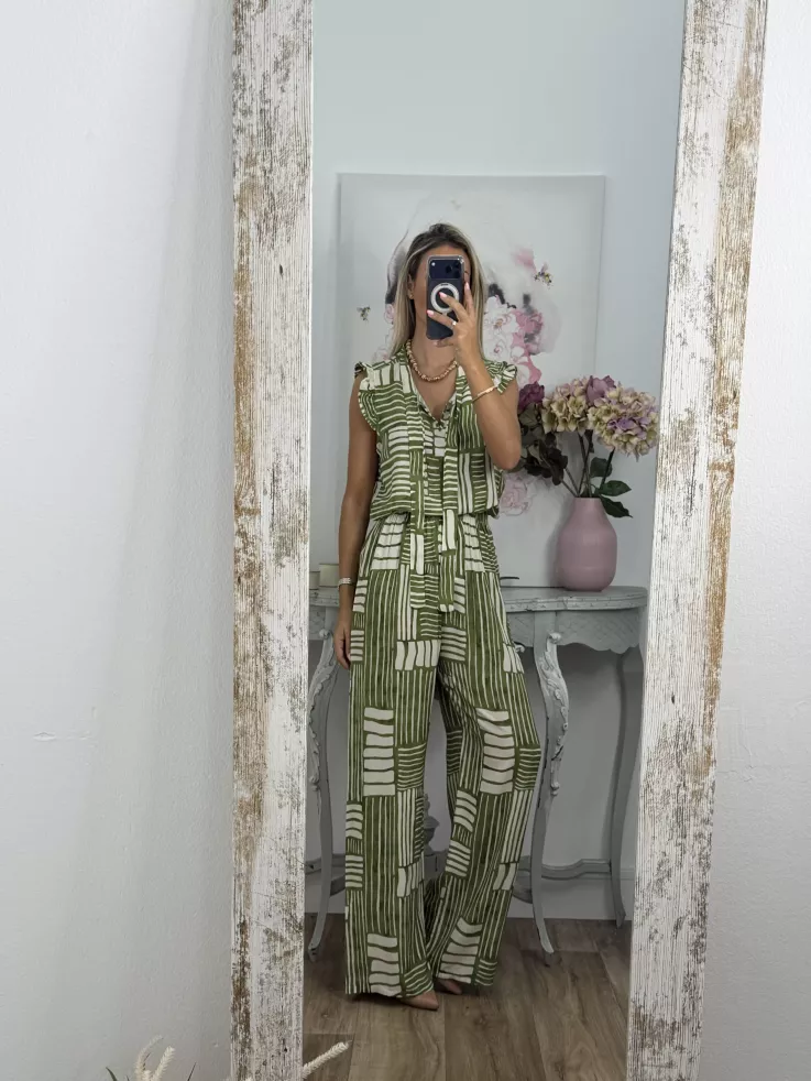 Conjunto Indara verde