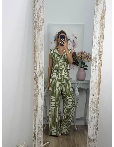 Conjunto Indara verde