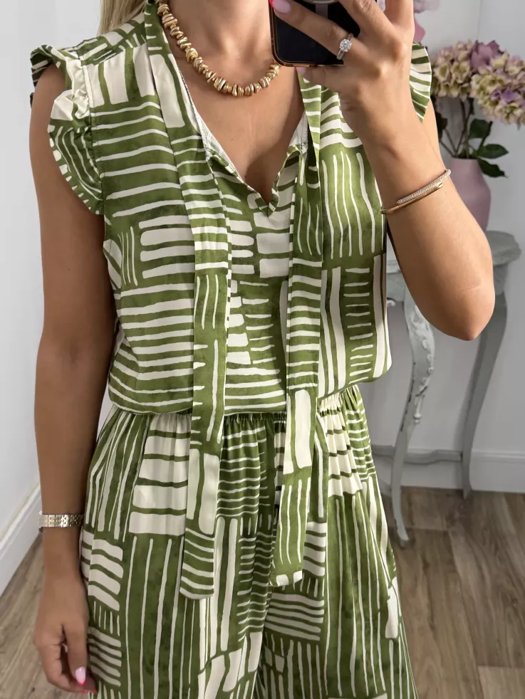 Conjunto Indara verde