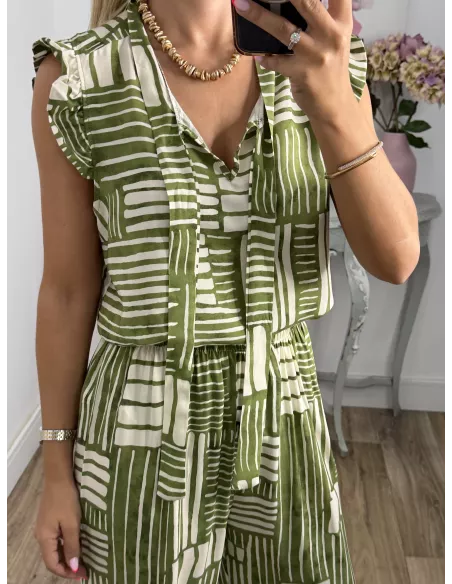 Conjunto Indara verde