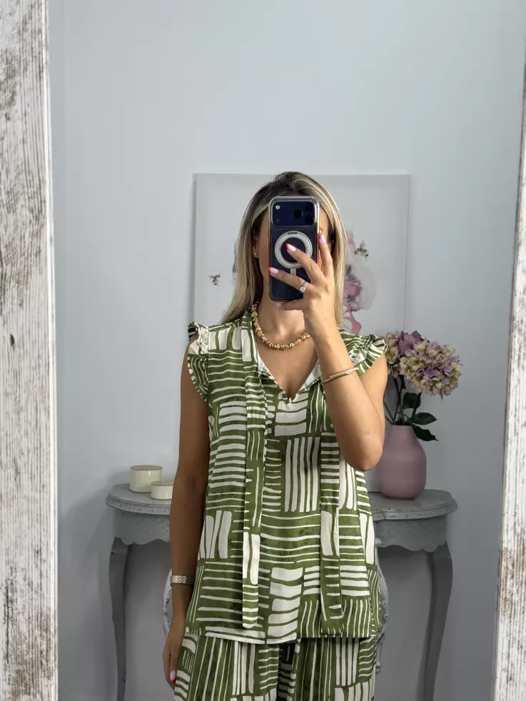 Conjunto Indara verde