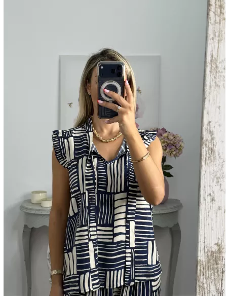 Conjunto Indara azul