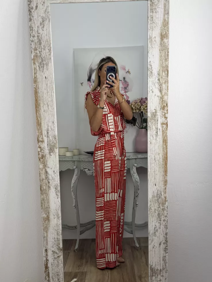 Conjunto Indara rojo