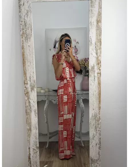 Conjunto Indara rojo
