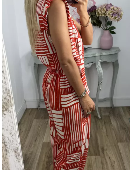 Conjunto Indara rojo