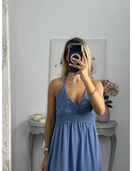 Vestido Costa Rica azul