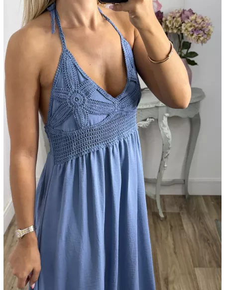 Vestido Costa Rica azul