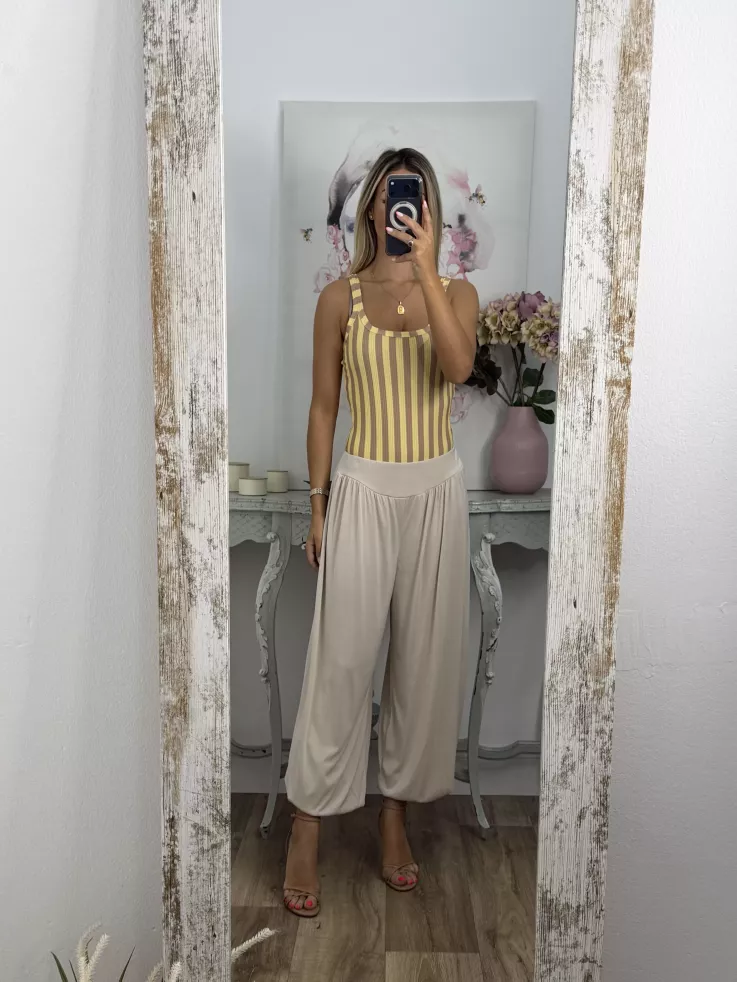 Pantalón Francia beige