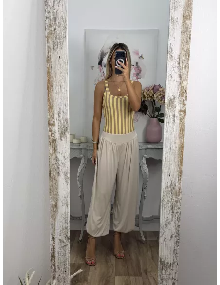 Pantalón Francia beige