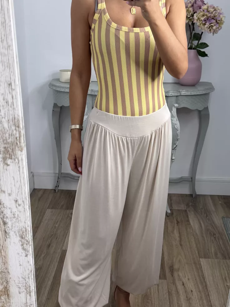 Pantalón Francia beige
