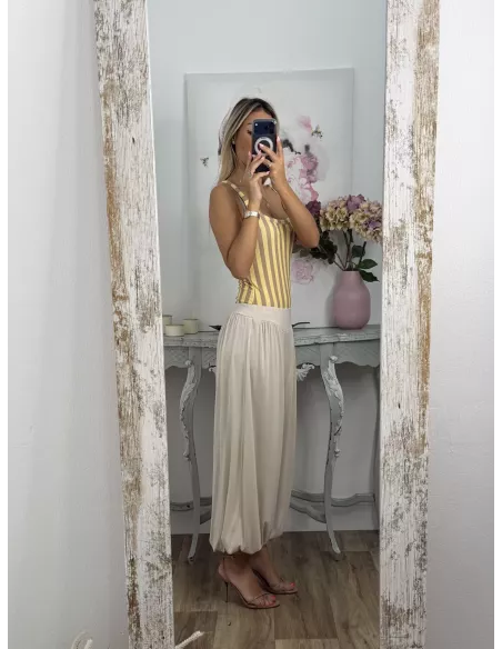 Pantalón Francia beige