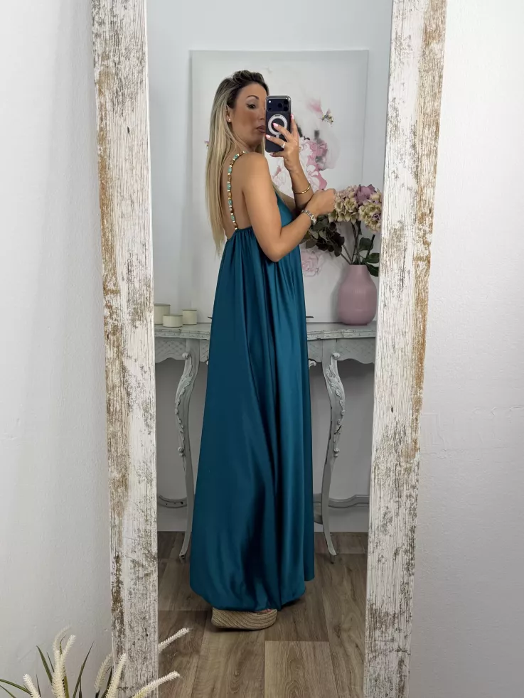 Vestido Lagos azulón