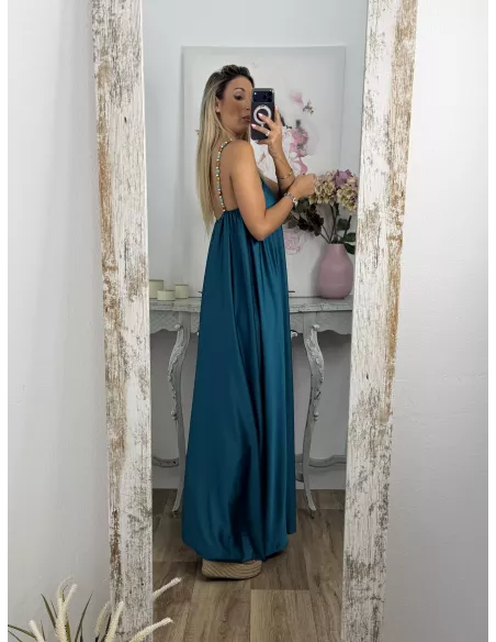 Vestido Lagos azulón