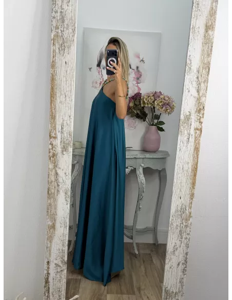 Vestido Lagos azulón