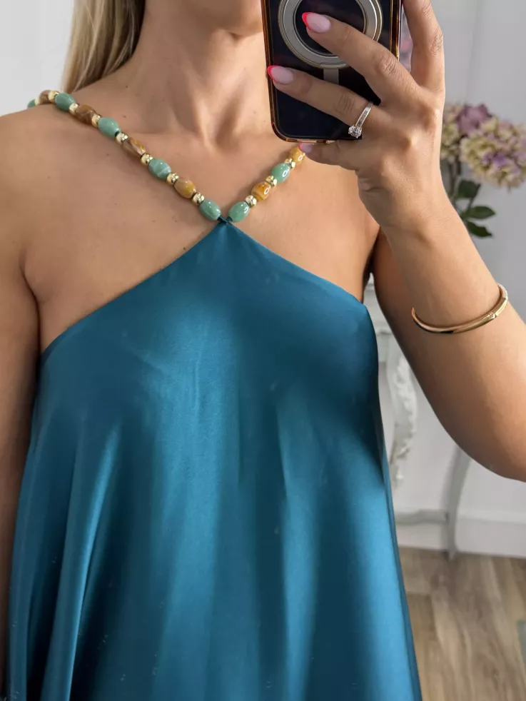 Vestido Lagos azulón