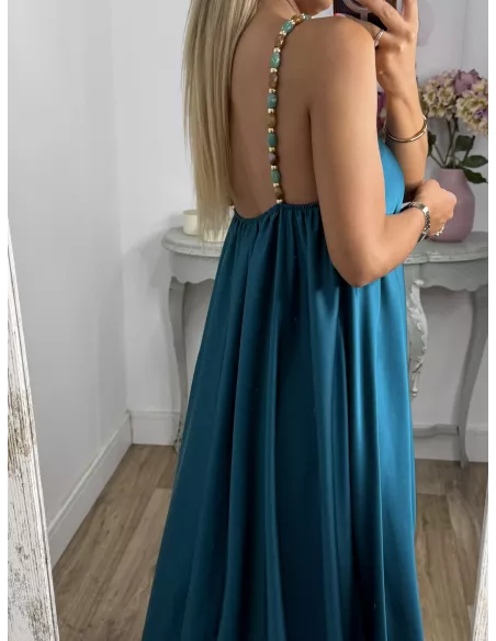 Vestido Lagos azulón