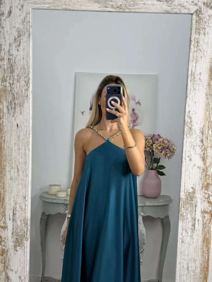 Vestido Lagos azulón