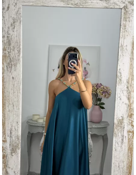 Vestido Lagos azulón