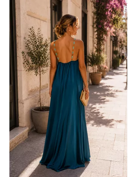 Vestido Lagos azulón
