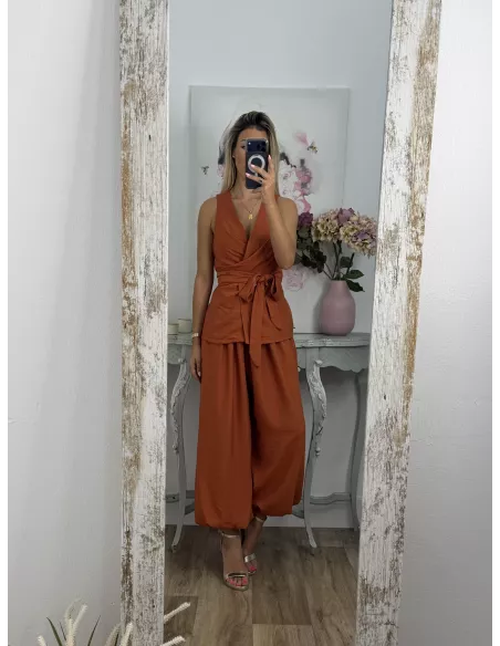 Conjunto Estoril teja