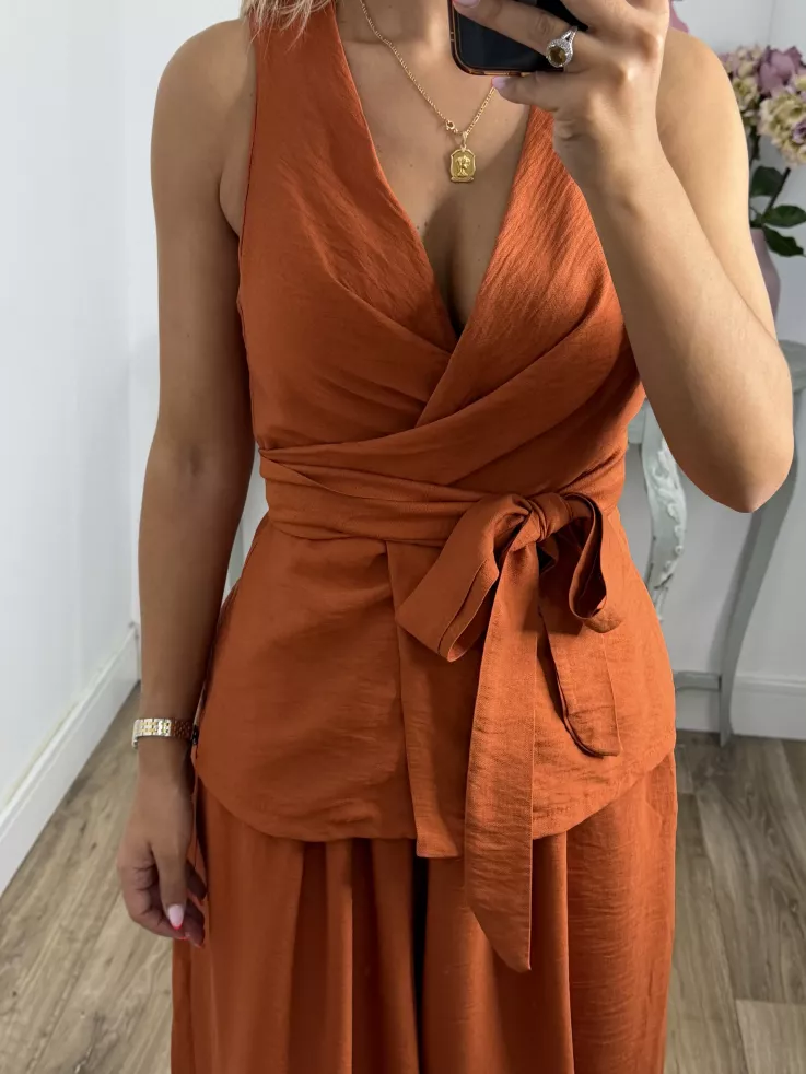 Conjunto Estoril teja