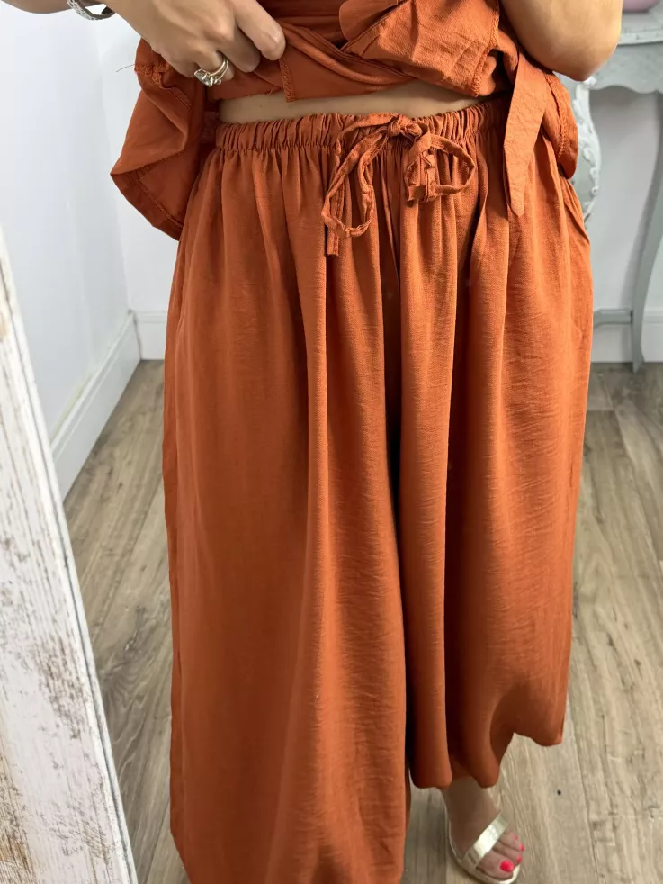 Conjunto Estoril teja