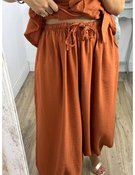Conjunto Estoril teja
