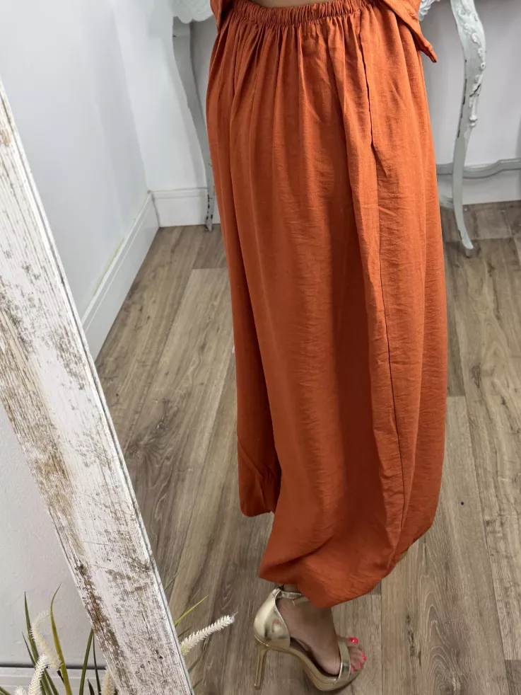Conjunto Estoril teja