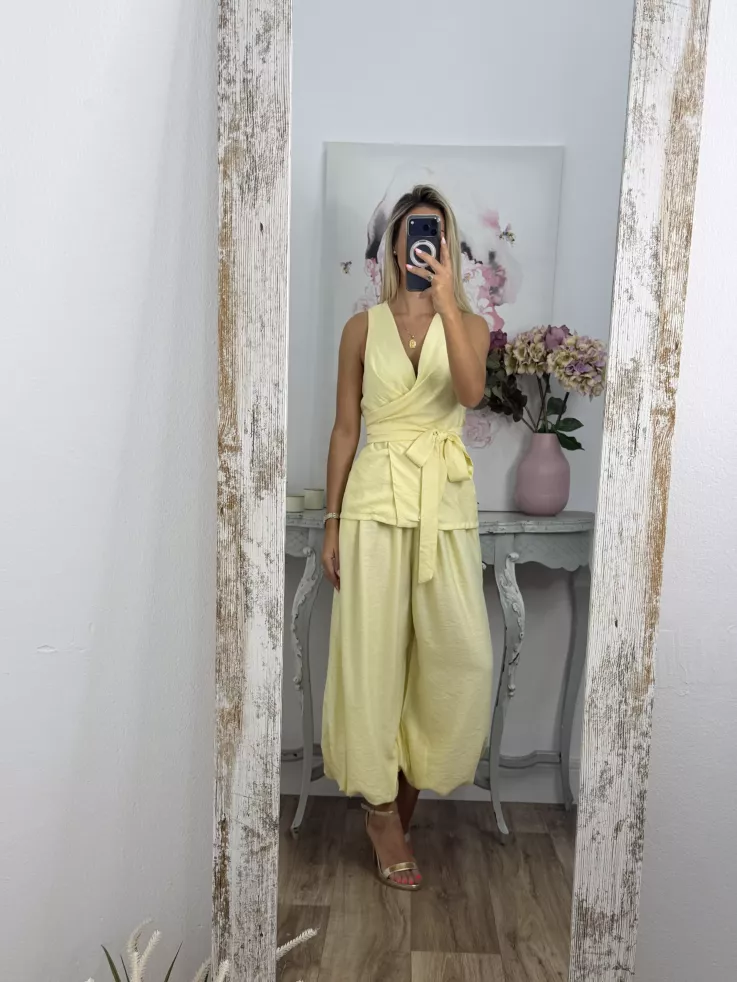 Conjunto Estoril amarillo