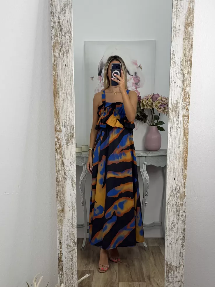 Vestido Niza difuminado negro