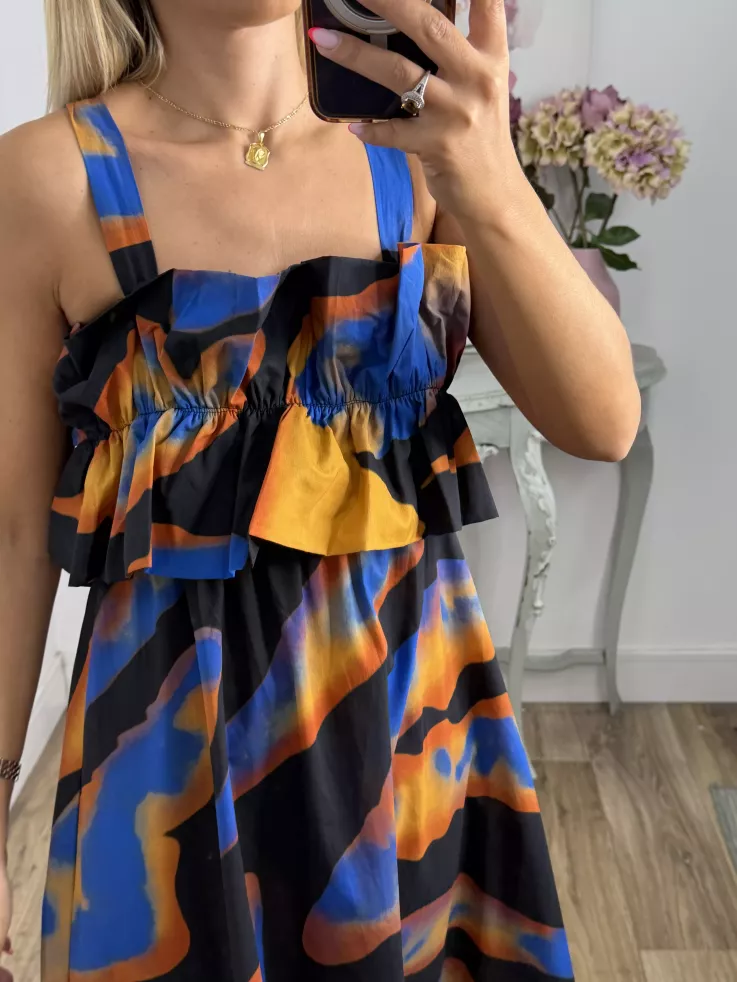 Vestido Niza difuminado negro