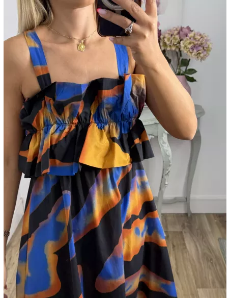 Vestido Niza difuminado negro