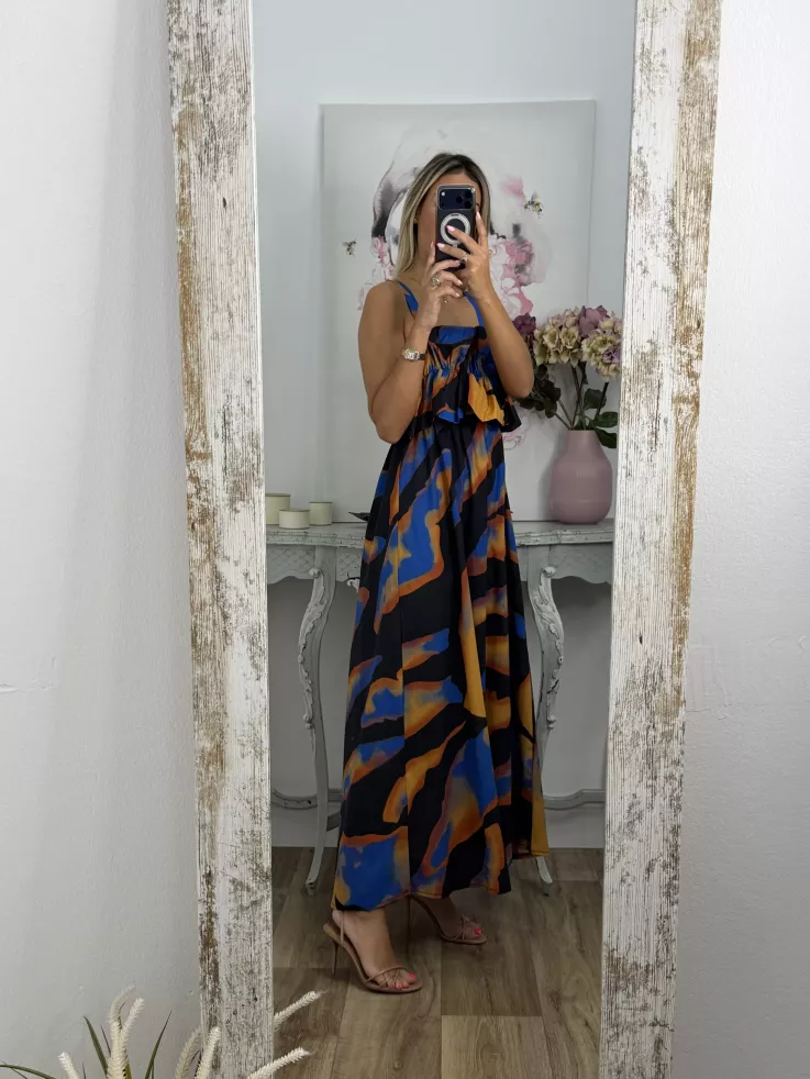 Vestido Niza difuminado negro