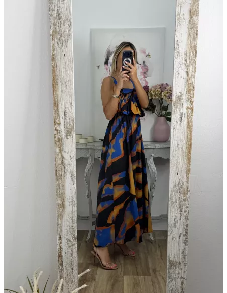 Vestido Niza difuminado negro