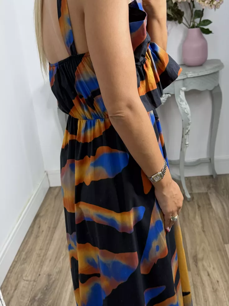 Vestido Niza difuminado negro