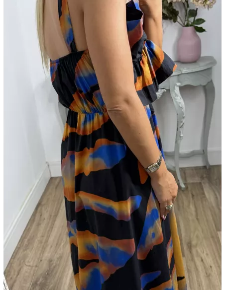 Vestido Niza difuminado negro