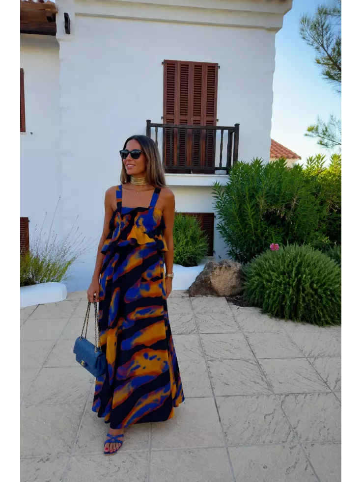 Vestido Niza difuminado negro