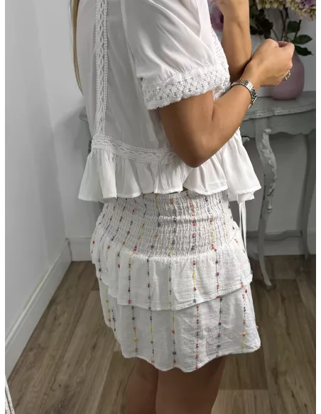 Blusa Sicilia blanca