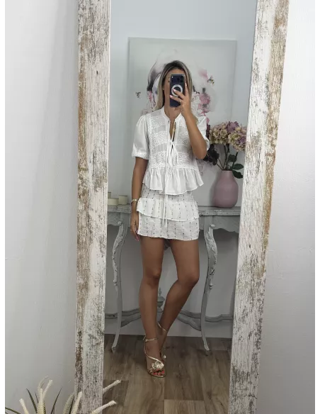 Blusa Sicilia blanca
