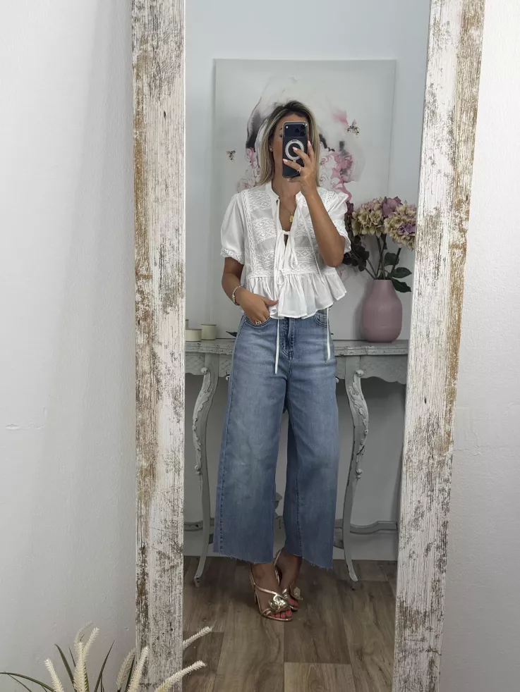 Blusa Sicilia blanca