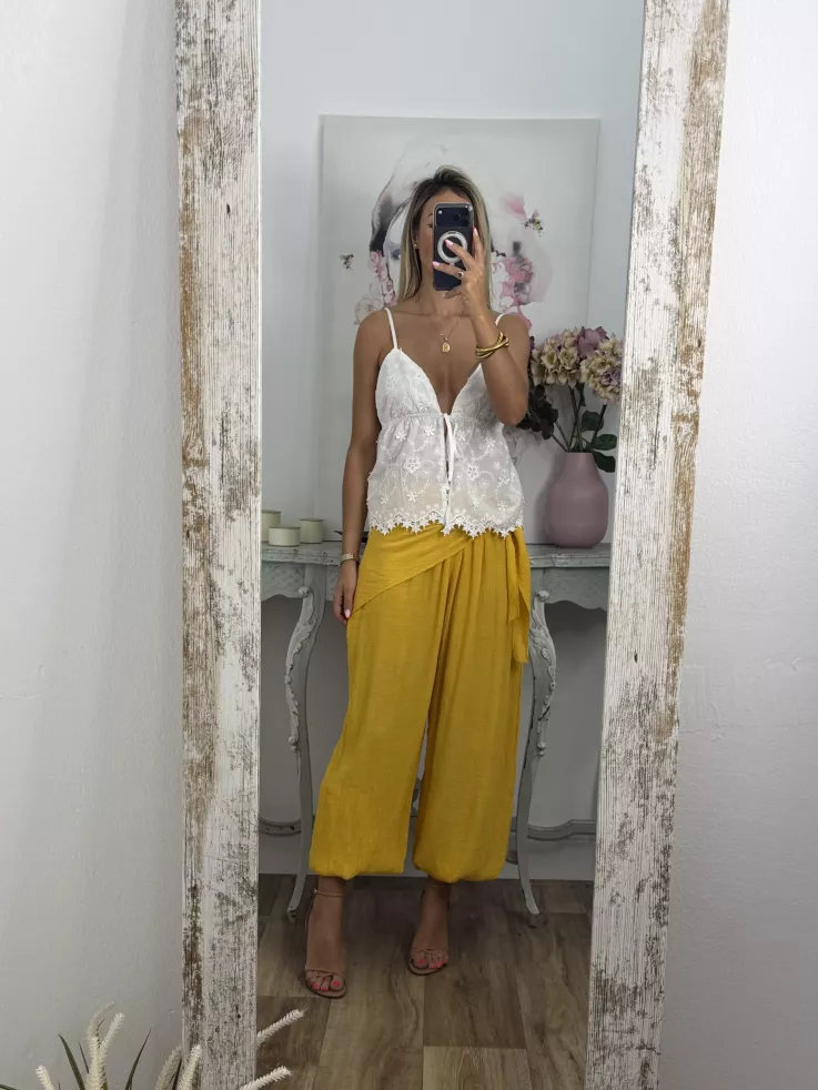 Pantalón Azores amarillo