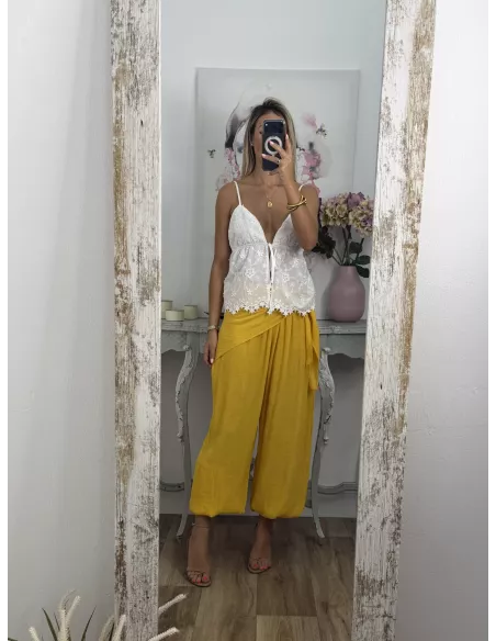 Pantalón Azores amarillo