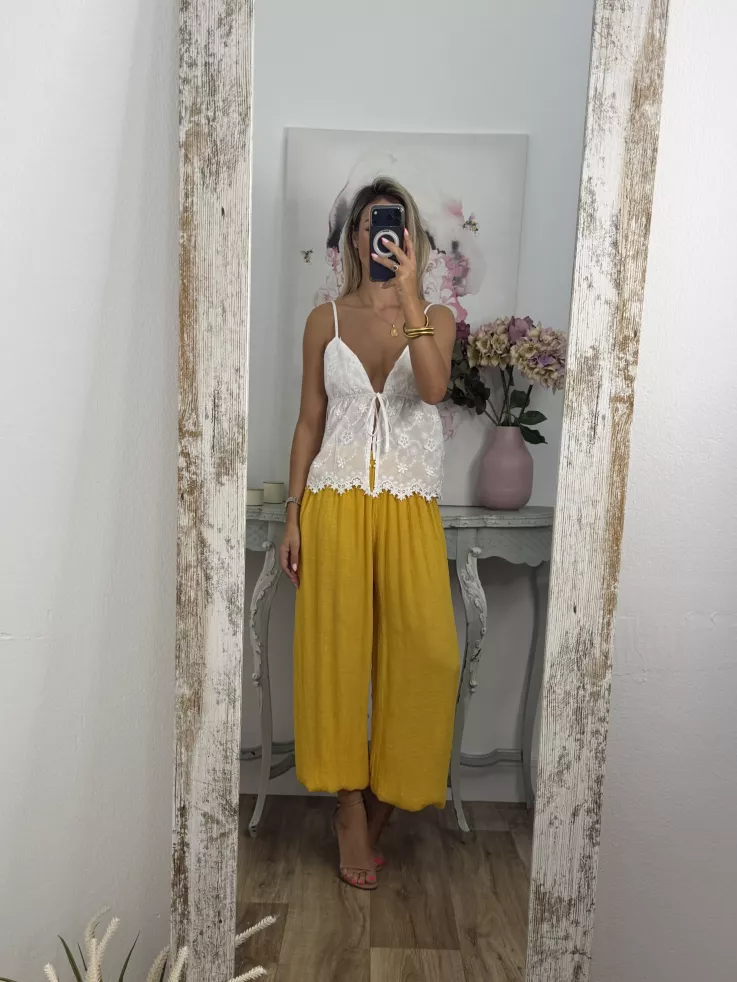Pantalón Azores amarillo