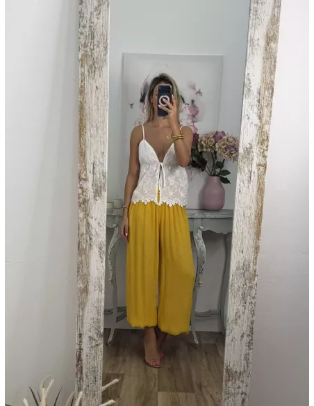 Pantalón Azores amarillo