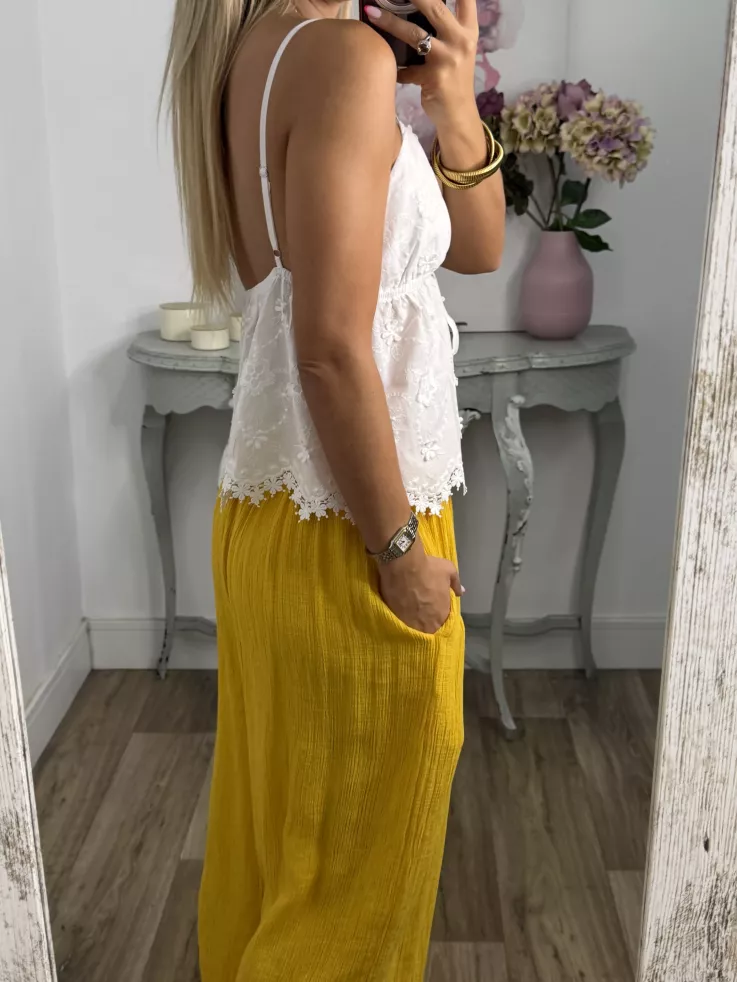 Pantalón Azores amarillo