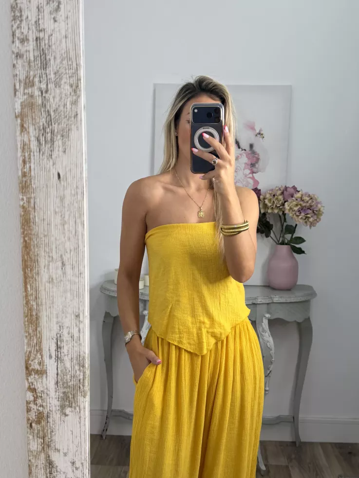 Pantalón Azores amarillo